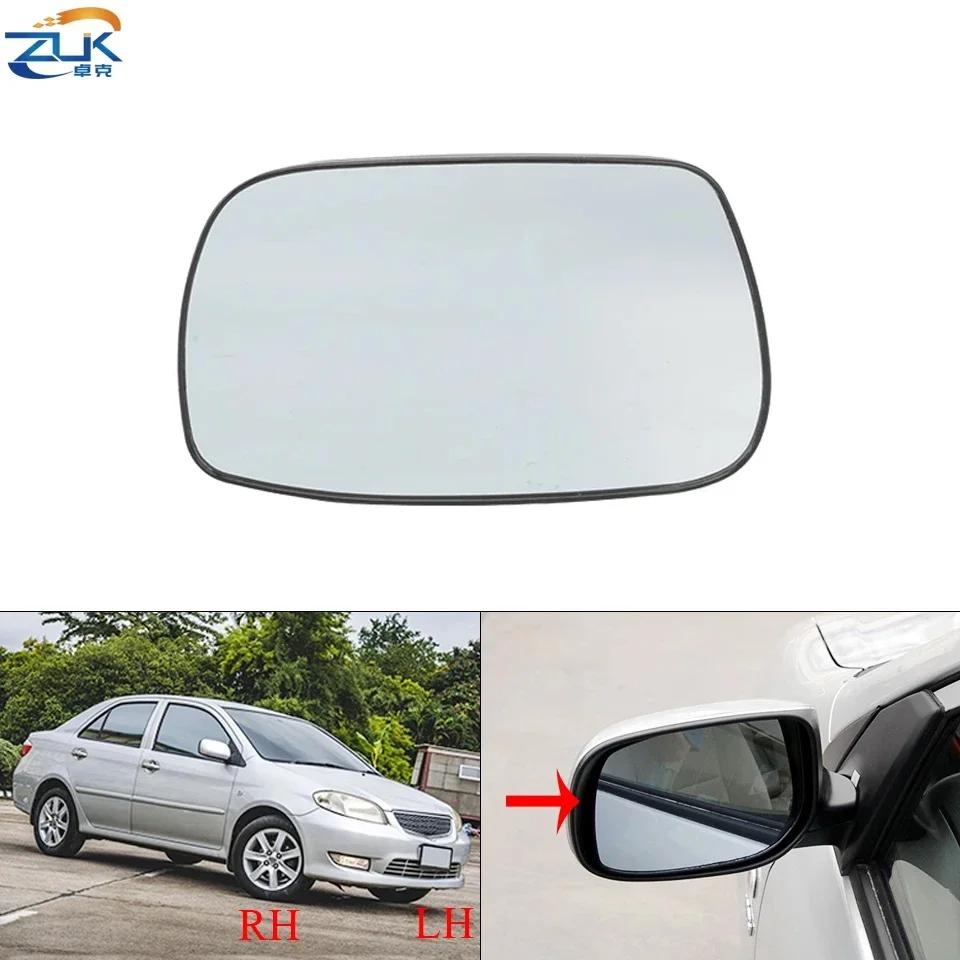 ZUK-Lentille en verre de rétroviseur latéral d'aile extérieure, Toyota Yadditif Sedan Soluna Vios P4
