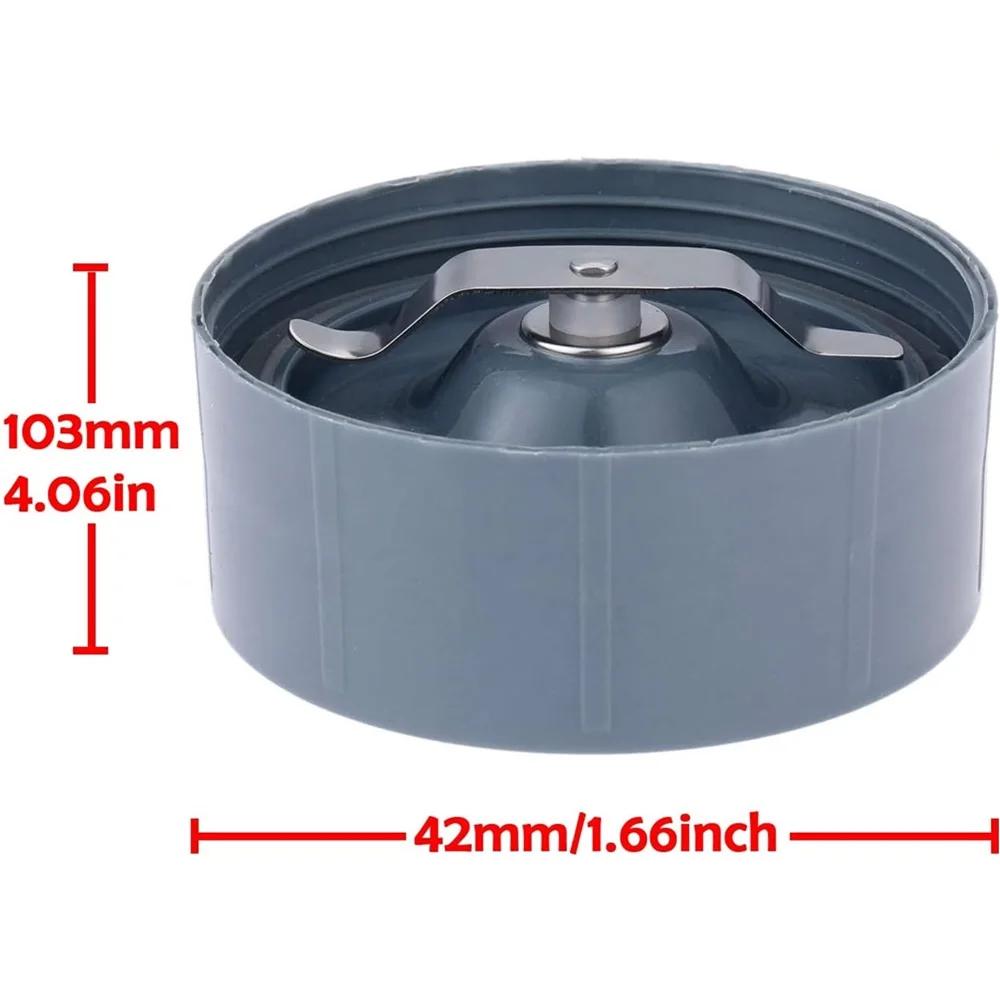 Pièce de rechange plate de lame de fraisage compatible avec les mélangeurs de NutriBullet 600W 900W 
