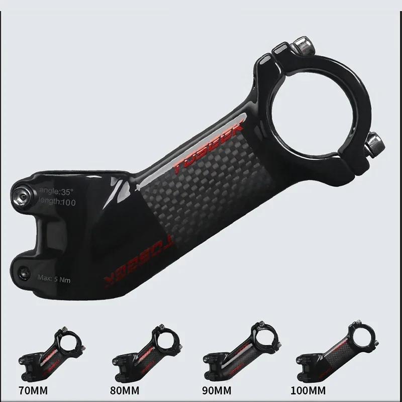 Toseek carbone vtt puissance 31.8mm tige de guidon de vélo 10/17/25/35 degrés vtt vélo Table ultralé