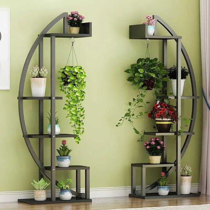 Cadre d'orchidée suspendu à plusieurs étages, étagère à fleurs, prix spécial intérieur, salon, chamb
