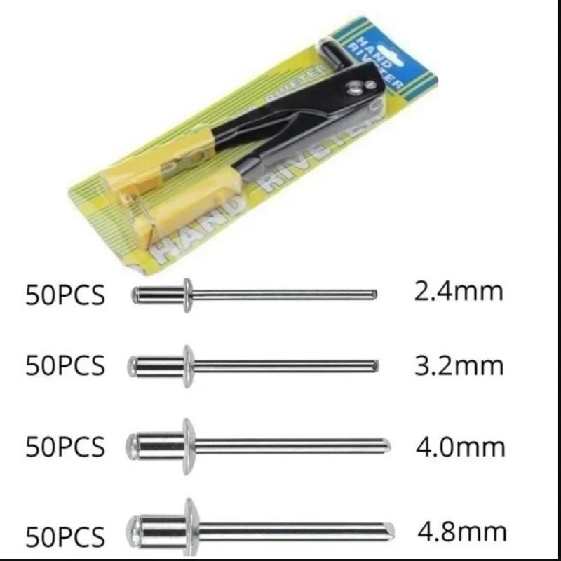 RapDuty Rivcirculation Set, Hand Rivcirculation Set, Blind Rivet Pliers, Gun, DIY RivSALE Nut Automo