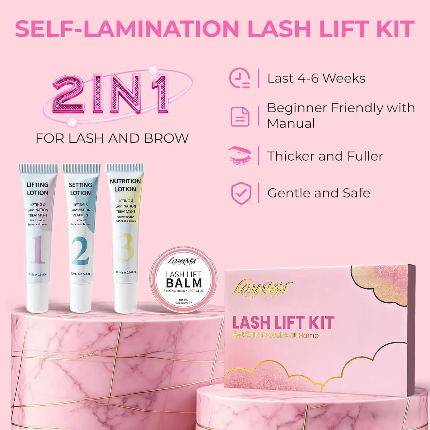 Lomansa nouveau Kit de stratification des sourcils pour permanente des sourcils, Film alimentaire, N
