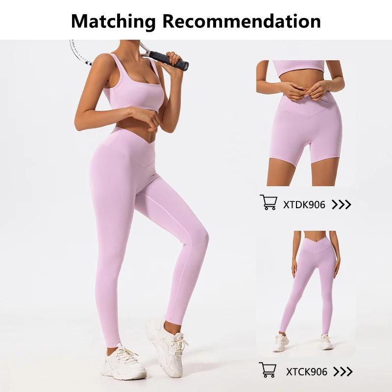 Soutien-gorge sport été push-up maintien élevé respirant yoga entraînement femmes