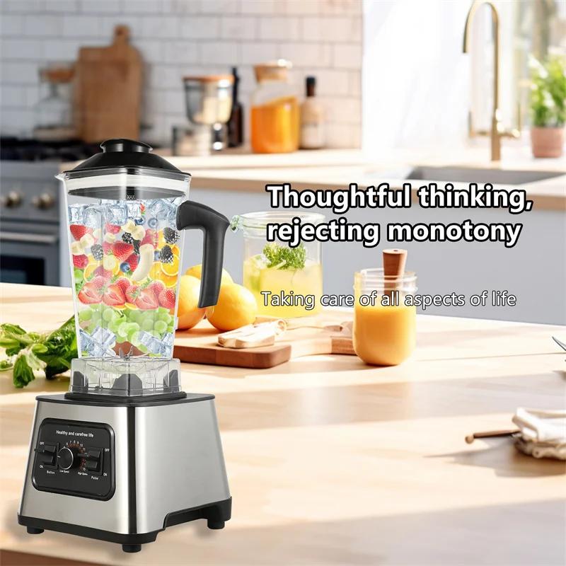 Mélangeur de table pour glace, noix et fruits, 6000W, centre commercial injuste Ju479 SmUnvétérans w