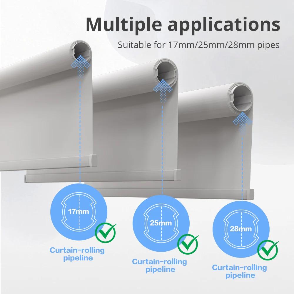 Matter sur WiFi moteur de rideau électrique pour 25mm 28mm Tube stores roulants intelligents moteur 