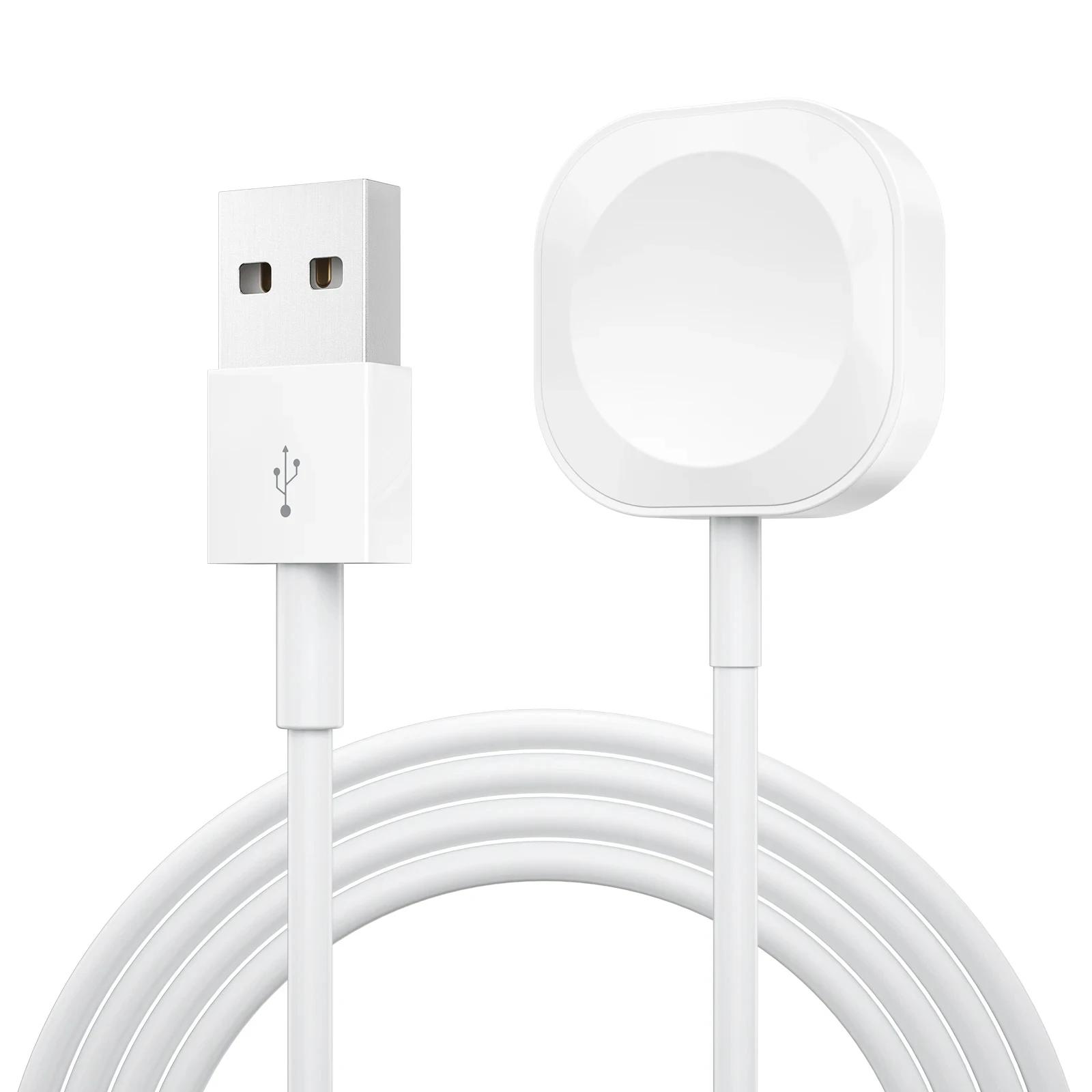 Nouveau chargeur magnétique sans fil pour Apple Watch série 9 8 7 6 5 4 SE câble de charge rapide US
