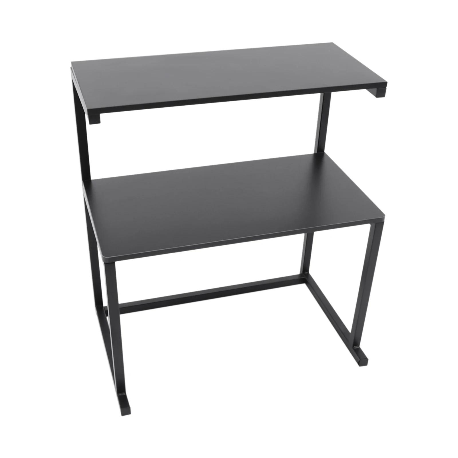 Étagère de rangement de table à 3 niveaux, bureau à domicile, rangement de bureau T1, support d'impr