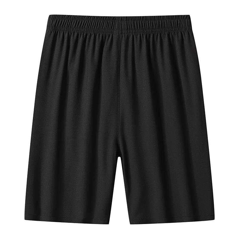 Short de sport été homme en soie glacée - Vêtement plage respirant pour basketball et fitness
