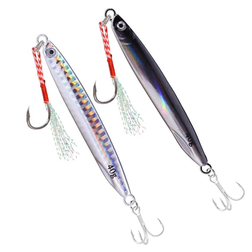 1/2/12 pièces Jig Shore gabarits cuillère coulée glisser 7G 10G 14G 17G 21G 30G 40G merBass leurre a