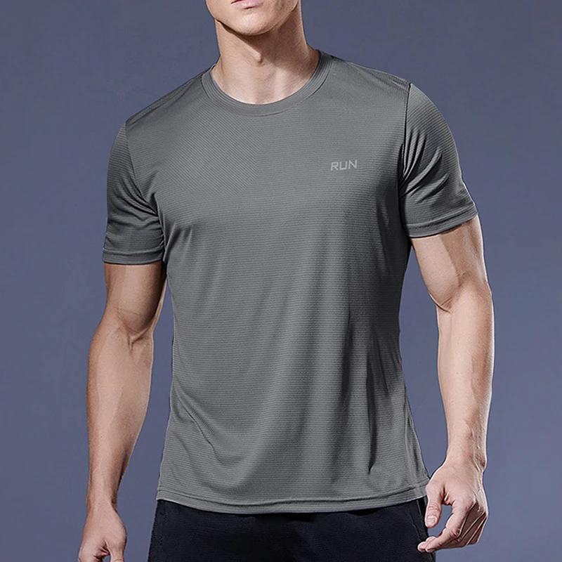 T-shirt sport été homme : séchage rapide, ample pour running et musculation fitness