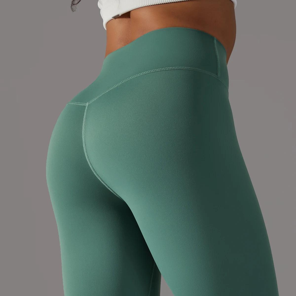 Leggings yoga femme taille haute - Respirants pour fitness, running et cyclisme été