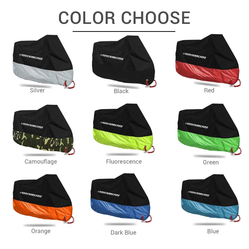 Nouvelle housse de Moto Funda Moto housse de pluie imperméable à l'eau anti-poussière UV housse de p