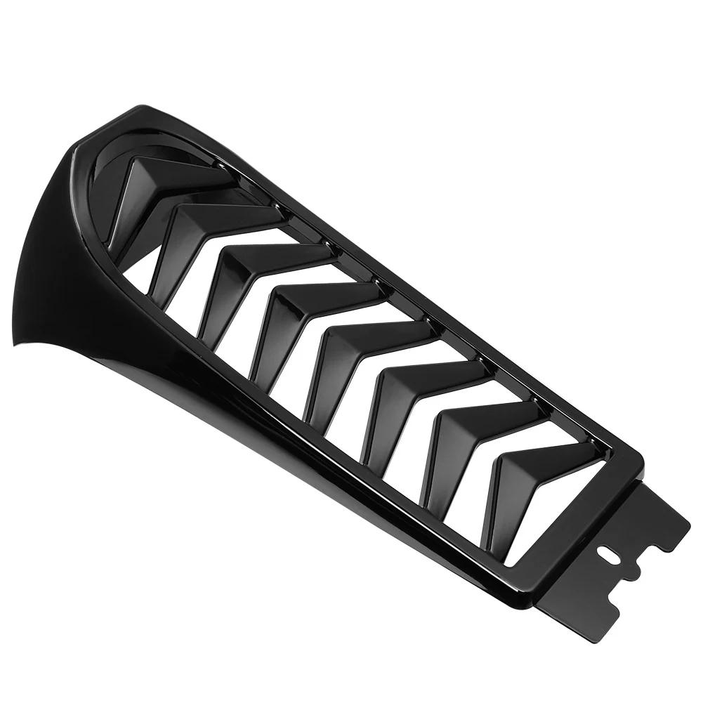 Becquet de menton avant noir brillant pour moto, couvercle de radiateur inférieur pour Harley Softai