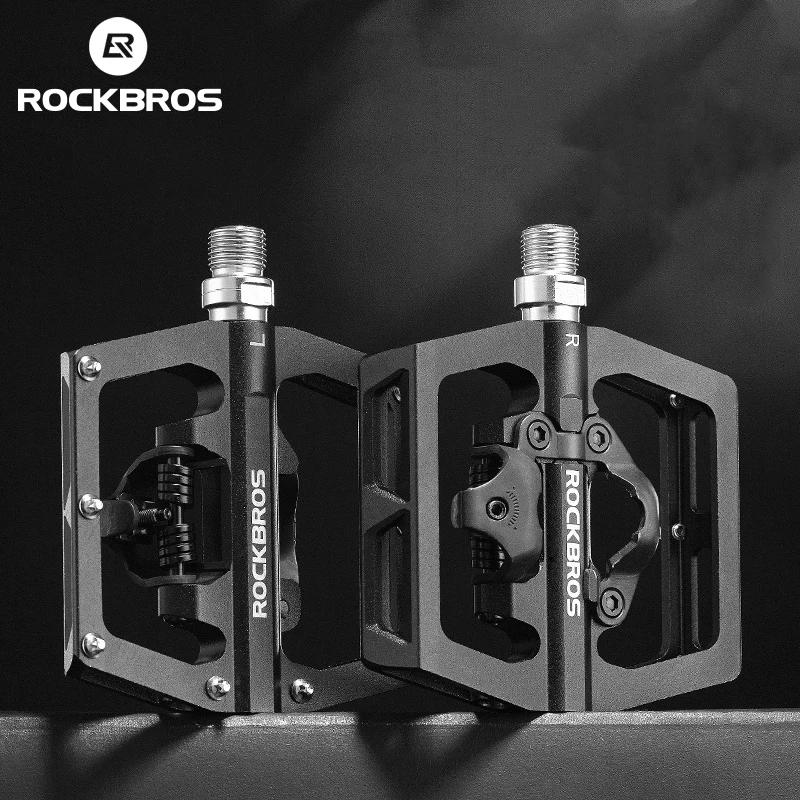 ROCKBROS – pédales de vélo vtt antidérapantes, plate-forme en alliage d'aluminium, accessoires de cy