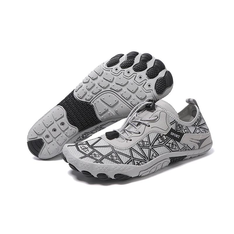 Chaussures de plage pieds nus pour hommes, chaussures de sport aquatiques légères à séchage rapide,