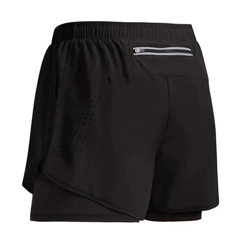 Nouveaux shorts de sport pour hommes 2026 – Shorts d'entraînement 2-en-1 à séchage rapide pour la gy