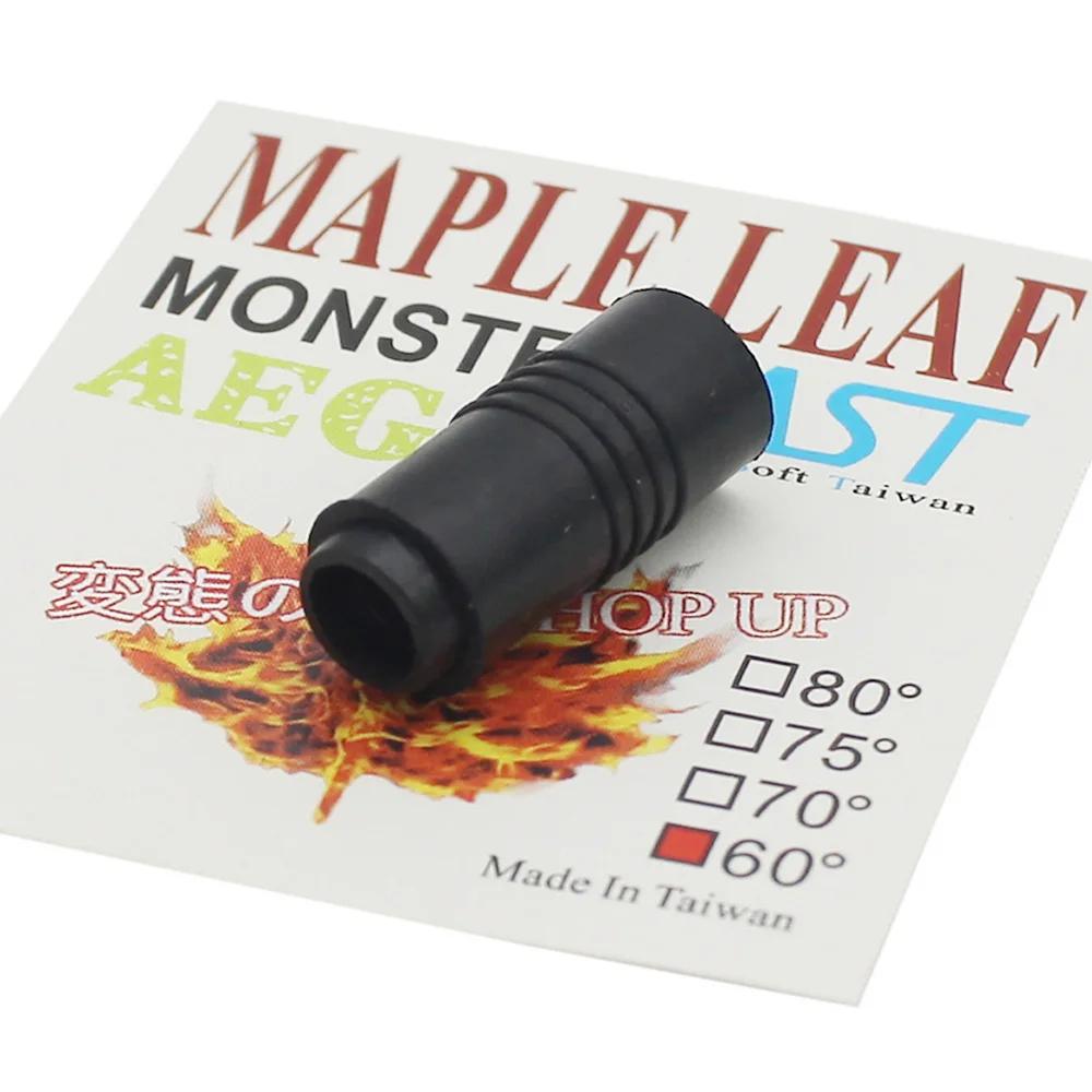 Feuille d'érable 60 degrés Silicone AEG Hop Up boucle en caoutchouc adapté aux accessoires de chasse