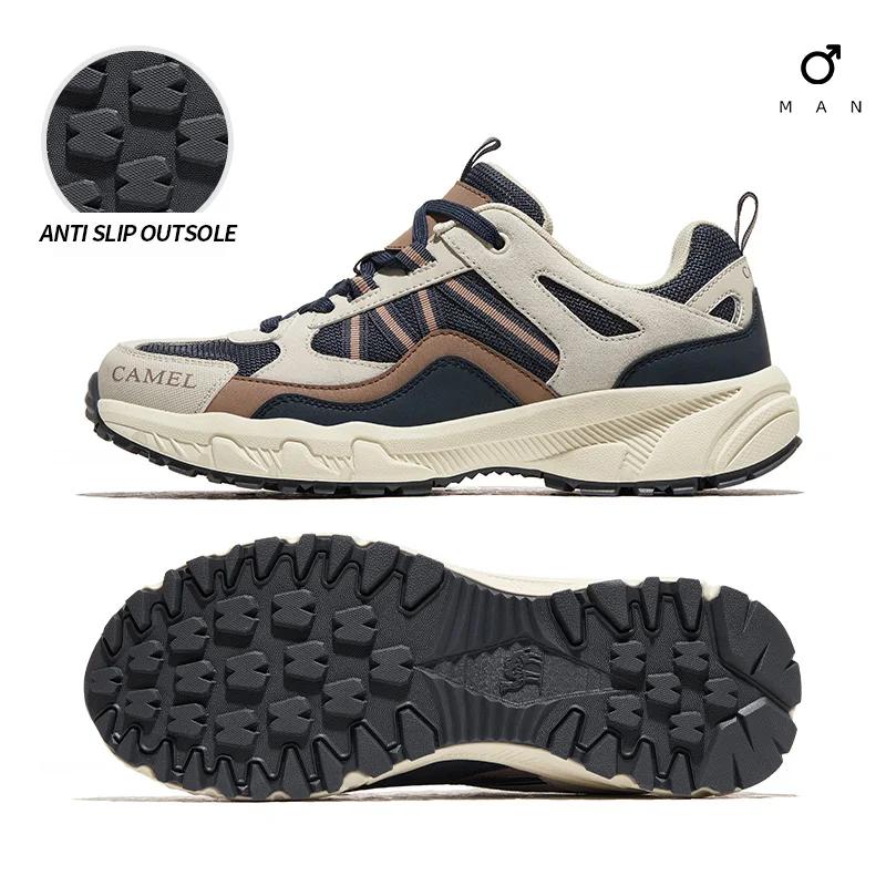 GOLDEN CAMEL – chaussures de randonnée antidérapantes pour hommes et femmes, baskets d'extérieur, de