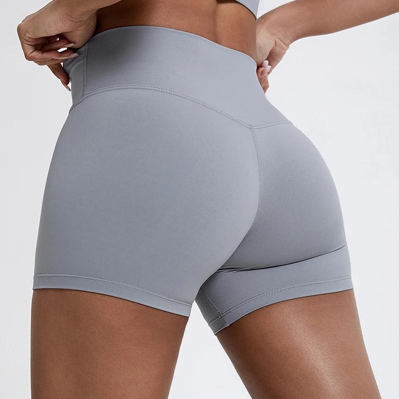 Short de sport Push Up de qualité supérieure pour femmes, short de Yoga taille haute, adoucit, Leggi