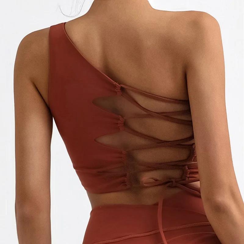 Cloud Hide-Soutien-gorge sexy à dos nu pour femme, sous-vêtements de sport, yoga, course à pied, ent