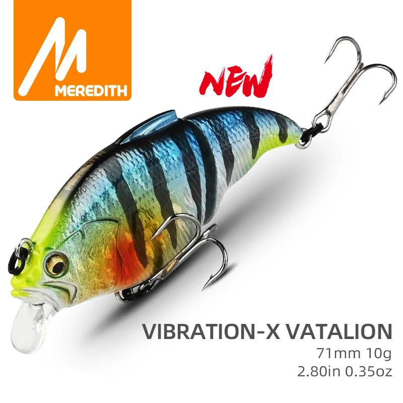MEREDITH VIBRATION-X VIB 71mm 10g Wobblers matériel de pêche leurres de pêche appâts vibrants pour a