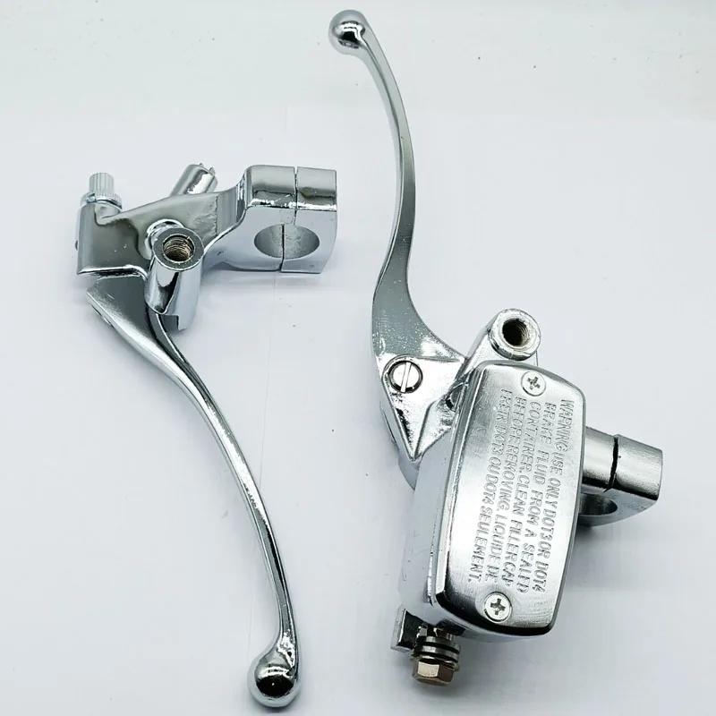 Maître-cylindre de levier d'embrayage de frein hydraulique pour galvanoplastie de 25MM adapté à Hond