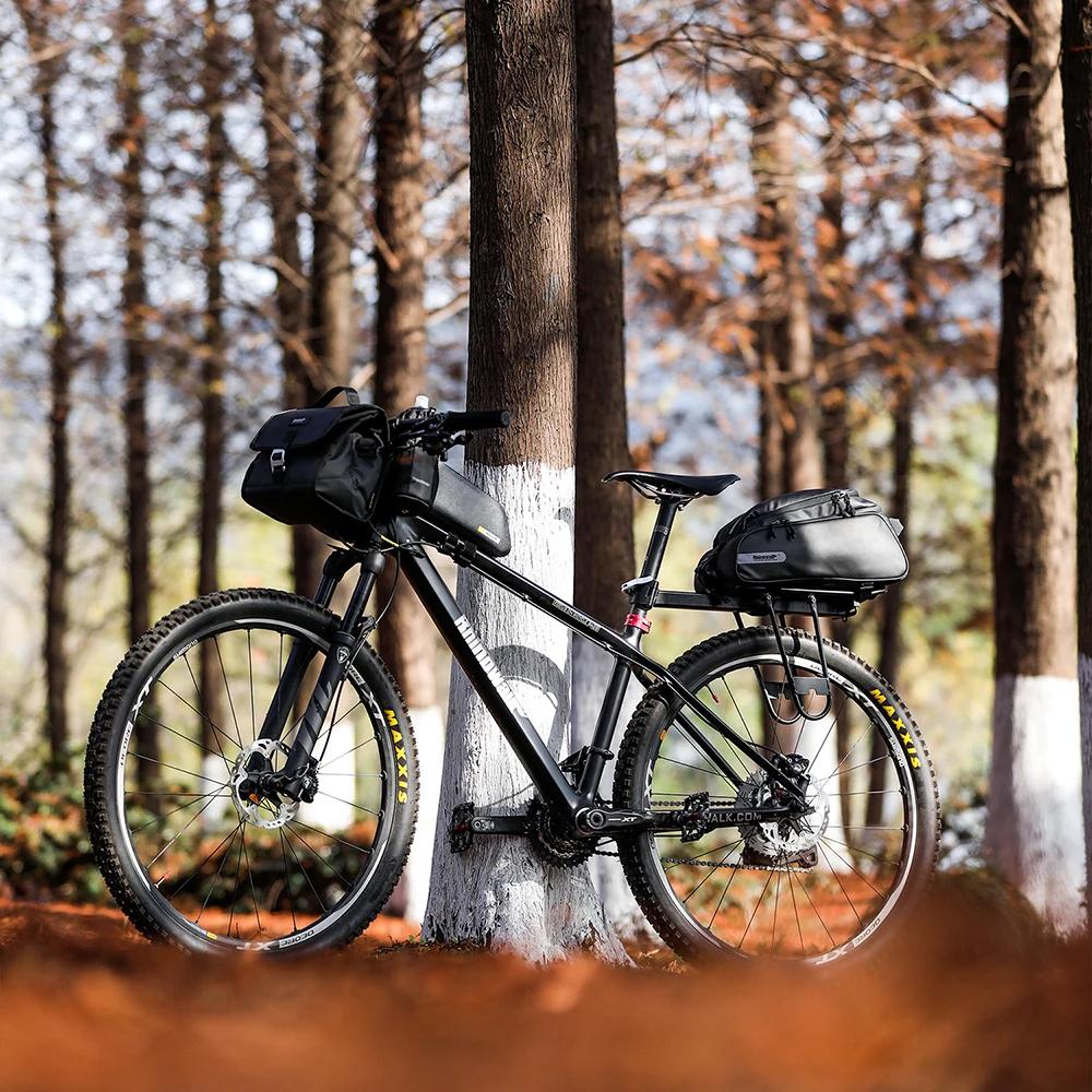 Rhinowalk – sac de vélo étanche 12l, sacoche de coffre de vélo, sac de voyage de grande capacité, po