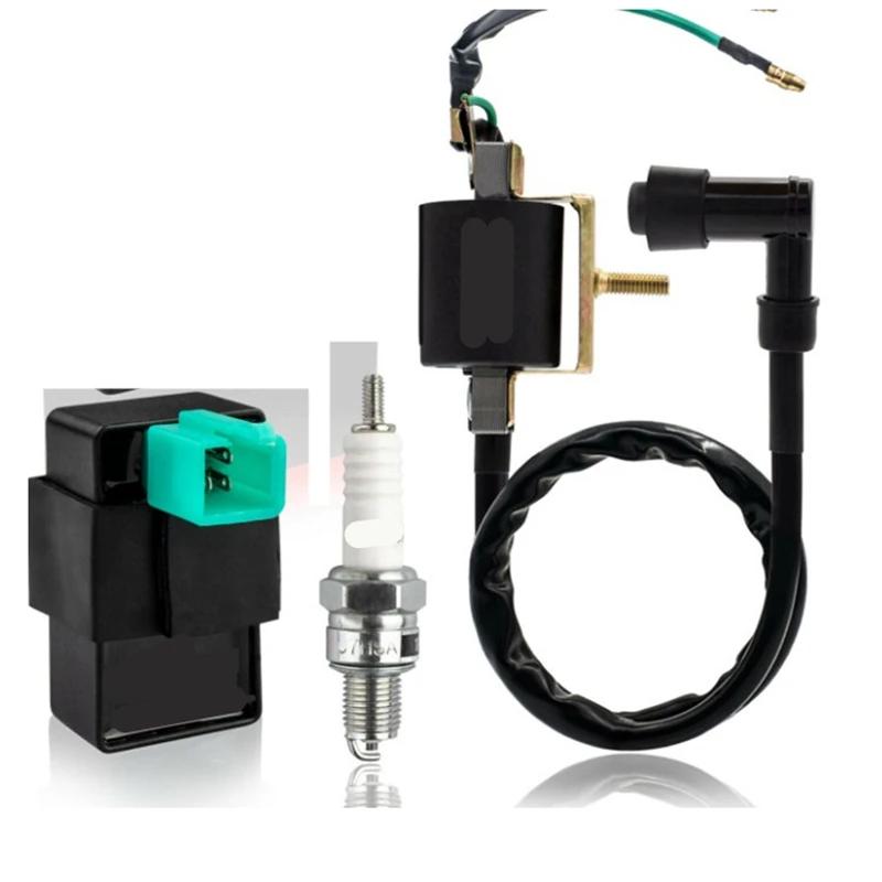 Kit de bougie d'allumage pour ATV Quad chinois, bobine d'allumage CDI, 50cc 70cc 90cc 110cc 125cc