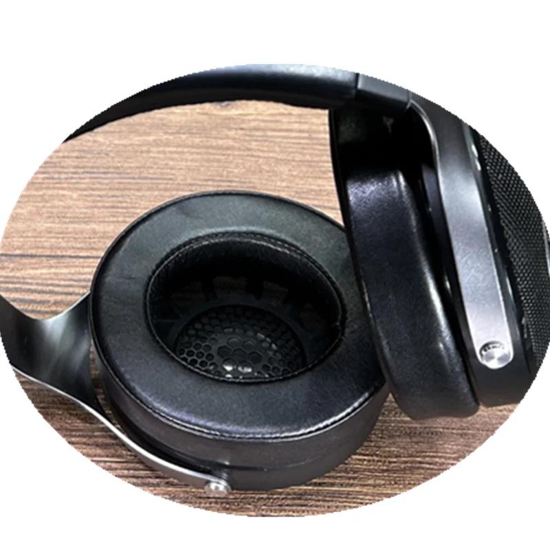 Oreillettes perforées en cuir de mouton pour écouteurs, remplacement en peau d'agneau, Focal CLEAR M