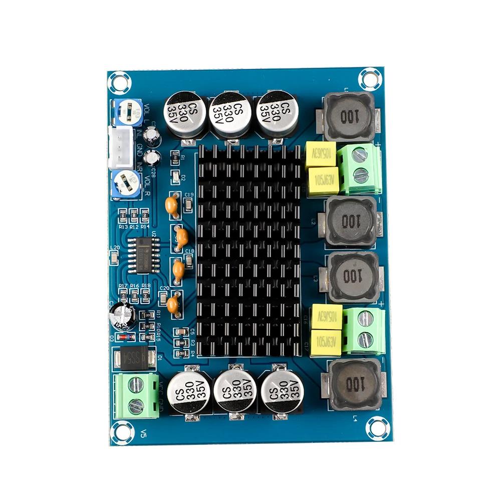 1 pièces DC12-26V 2*120W double canal numérique stéréo carte amplificateur de puissance Audio haute 