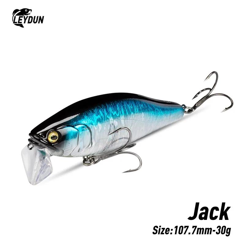 LEYDUN chaud JACK vairon leurres de pêche 107.7mm 30g flottant natation haute qualité appâts durs sy