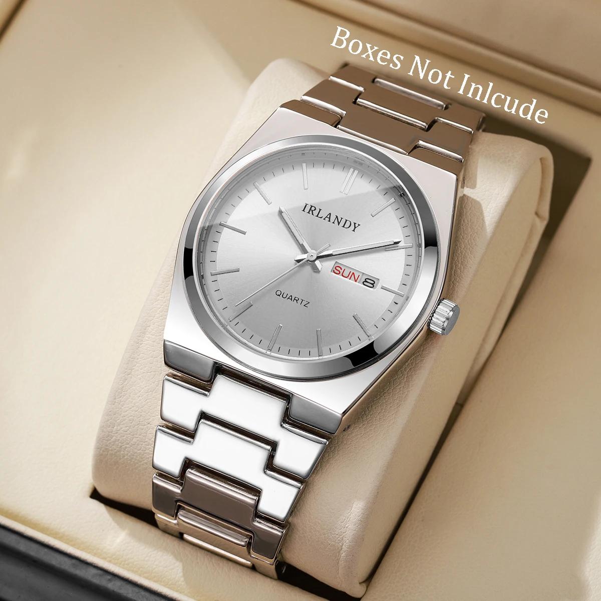 Montres d'affaires de luxe pour hommes, montres-bracelets à Quartz avec calendrier, horloge Reloj Ho
