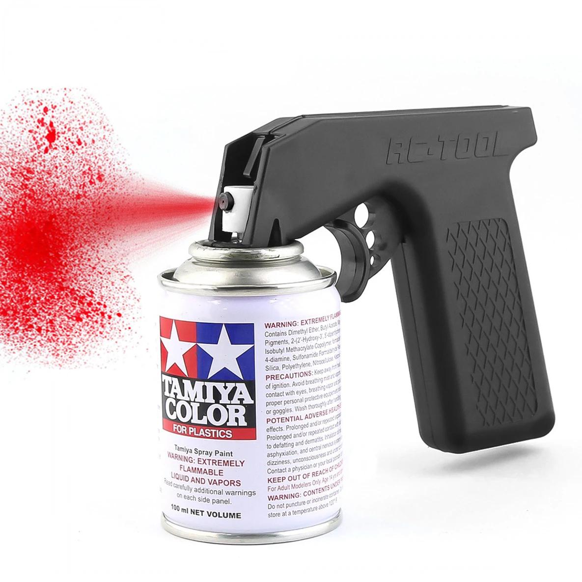 Tamiya – adaptateur de bouteille de pulvérisation de peinture, poignée de pulvérisation d'aérosol, d