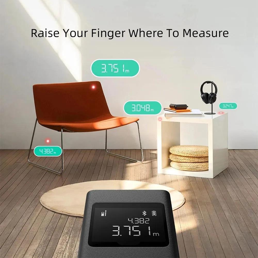 Xiaomi Mijia télémètre Laser intelligent télémètre en temps réel affichage LCD télémètre Laser ruban