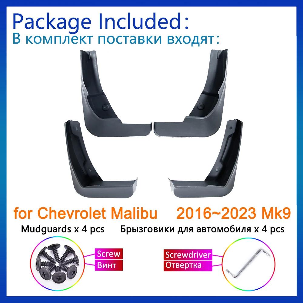 4x pour Chevrolet Malibu 2016 2017 2018 2019 2020 2021 2022 2023 Mk9 garde-boue garde-boue rabat gar