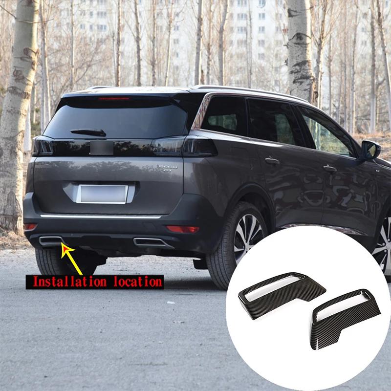 Pour Peugeot 3008 4008 5008 2017-22 voiture arrière d'échappement tuyau d'échappement silencieux fin