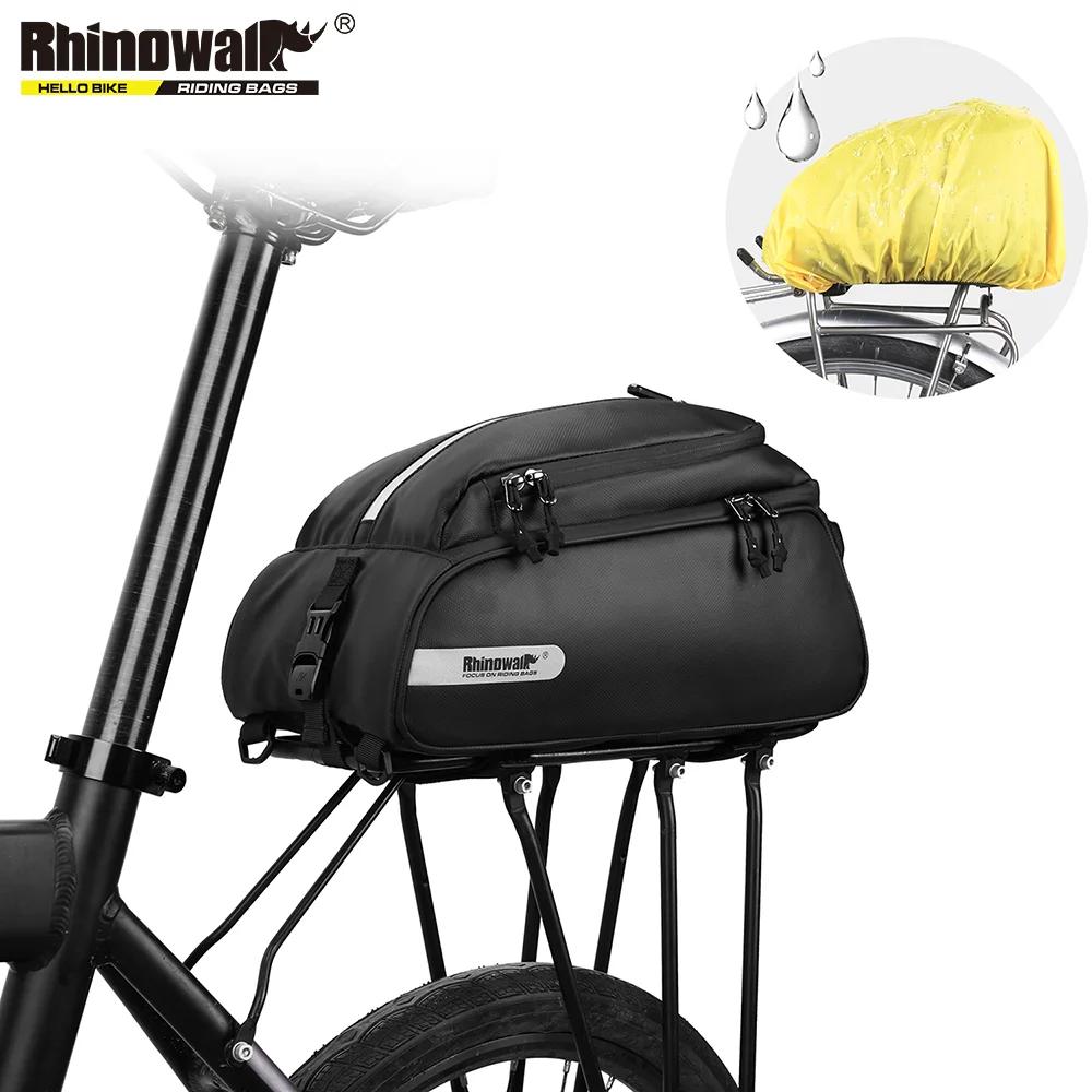Rhinowalk – sac de vélo étanche 12l, sacoche de coffre de vélo, sac de voyage de grande capacité, po