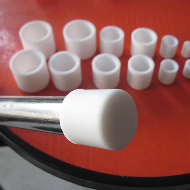 Bouchons ronds blancs en caoutchouc de silicone, couvercle d'obturation, bouchon d'étanchéité, couvr