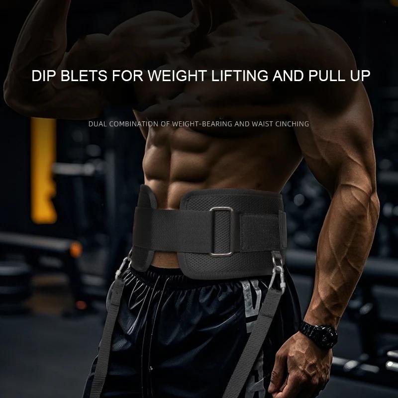 Fitness réglable EVA Pull-Up Dip ceinture haltère haltère ceintures d'haltérophilie gymnastique Squa