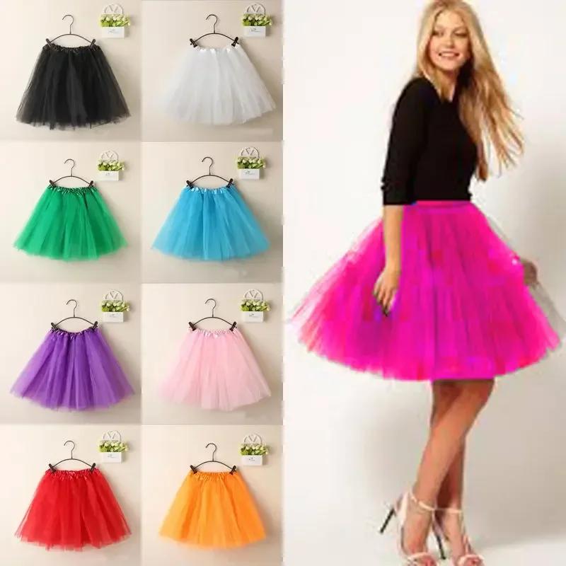 Jupe en Tulle Vintage pour femmes, vêtements de danse de Ballet fantaisie pour adultes, Costume de f