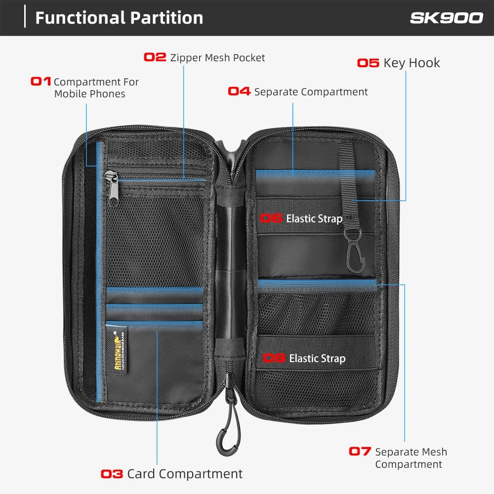 Sac étanche Rhinowalk cyclisme léger dégagement rapide outils vêtements portable