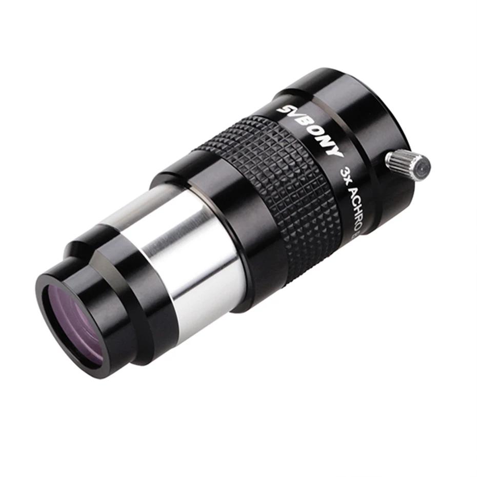 SVBONY-Télescope EySIM avec lentille de Barlow 3x entièrement multicouche, achromatique avancé, 1.25