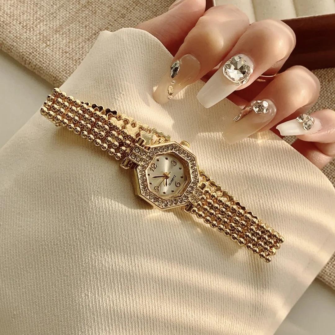 Femmes montres Top marque de luxe montres dames mode or Bracelet montre femme élégante horloge femme