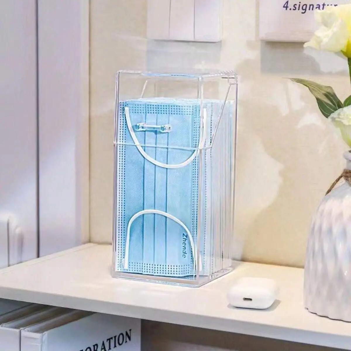 Seau de rangement pour pinceaux de maquillage, 1/2 pièces, porte-gobelet avec couvercle, boîte de ra