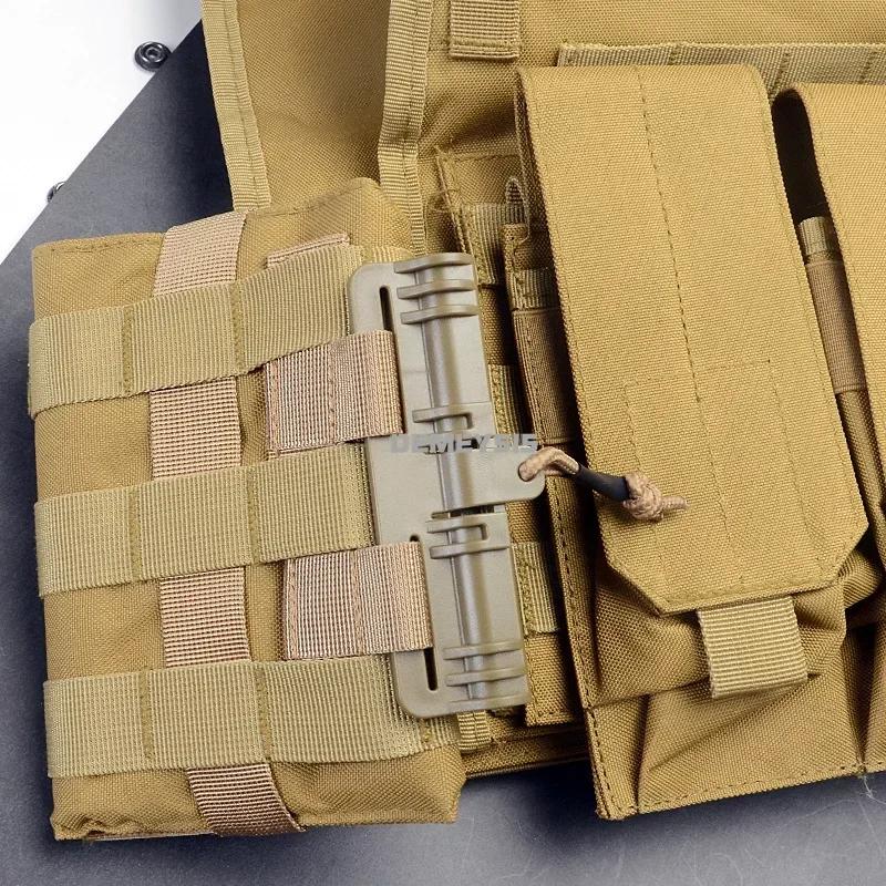Ensemble de boucles de gilet tactique à retrait rapide, Kit de système de dégagement rapide Durable 