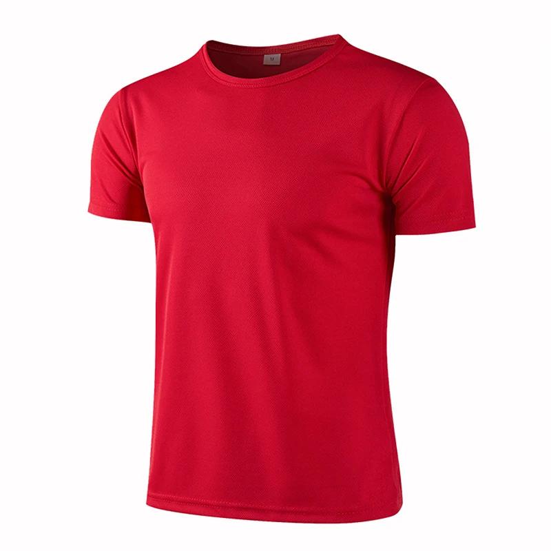 T-shirt sport séchage rapide respirant homme femme - Maillot gym fitness course chemise entraînement