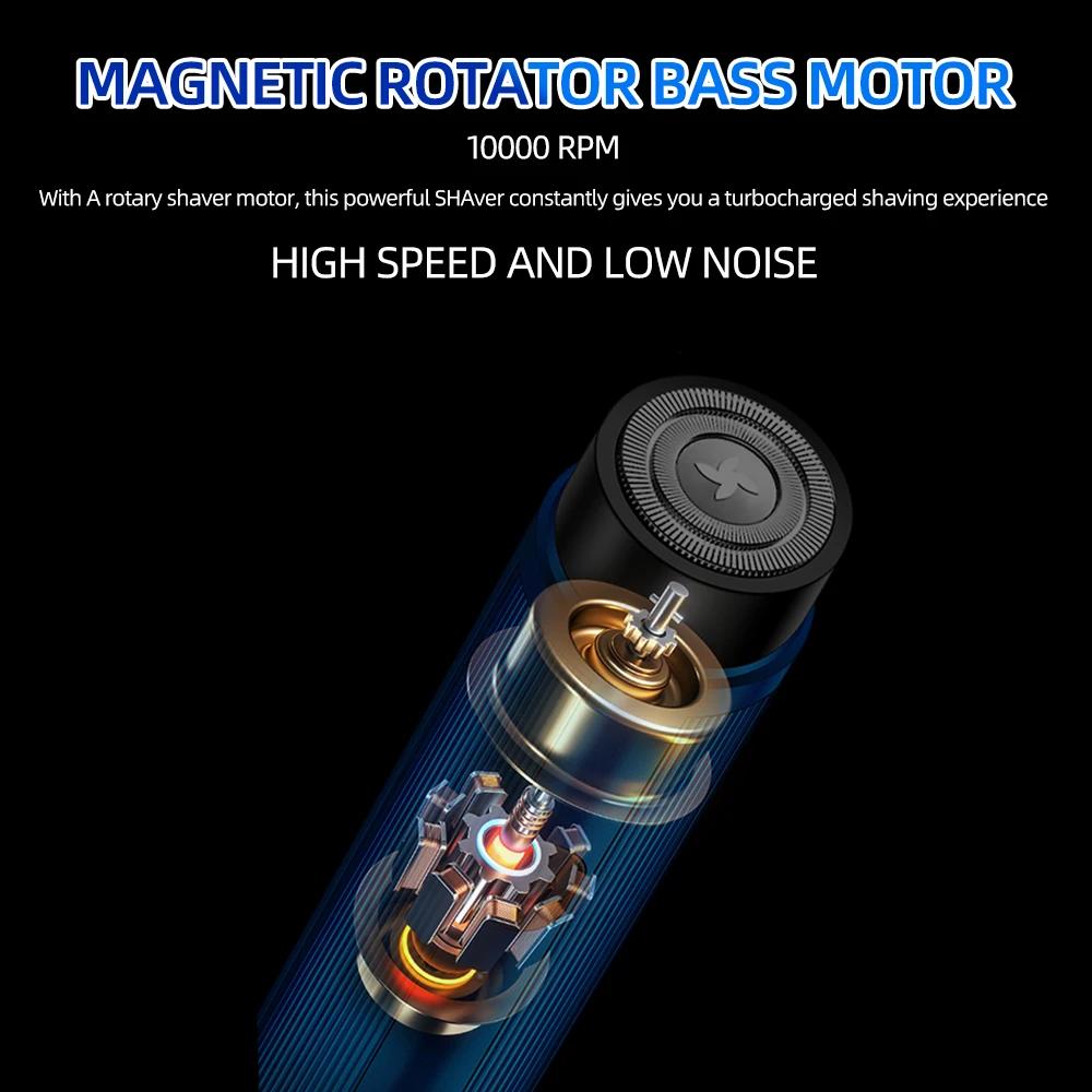Mini rasoir électrique Rechargeable, épilateur pour femmes et hommes, Mini rasoir électrique pour vo