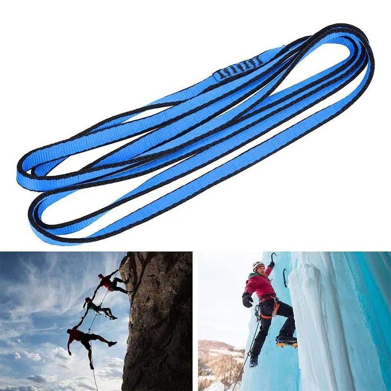 Ceinture d'escalade 22kN, fournitures de protection, ceintures portables en Polyester haute résistan