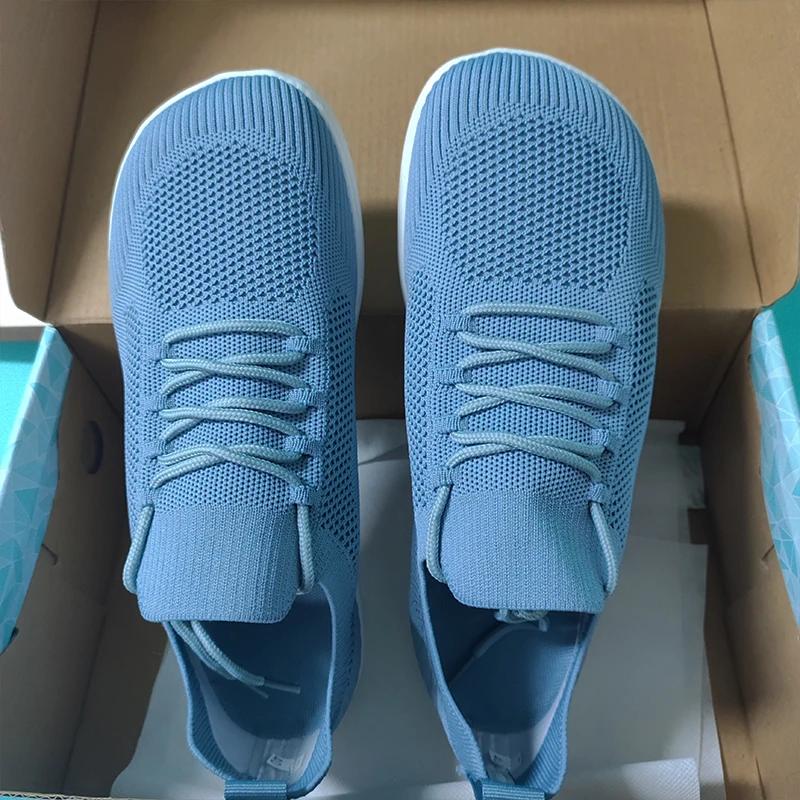 Chaussures barefoot version large 2025 homme femme - Chaussures marche sport mesh respirantes été