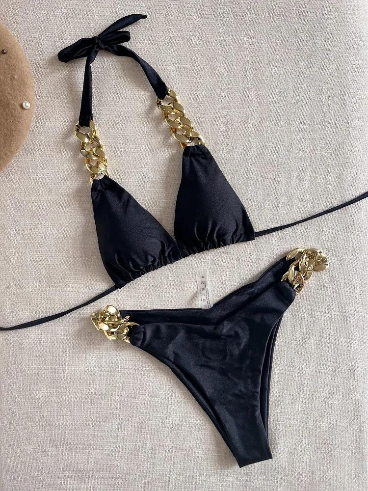 RUOTONGSEPT nouveau Bikini Sexy 2023 Triangle maillot de bain pour femmes brésilien Bikini ensemble 